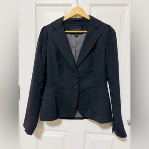 Banana Republic Women’s Black Jacket Blazer with Front Pockets, Sz 4